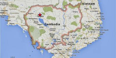 מפה של siem reap קמבודיה